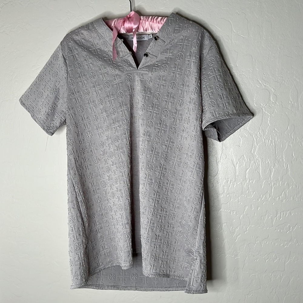 Tory Burch pattern shirt size large